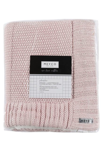 Meyco Boxspread Relief Mixed Pink