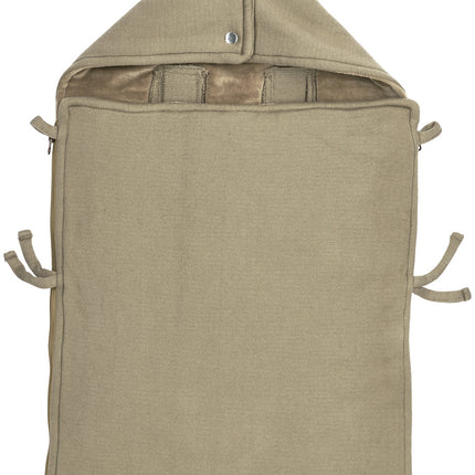 Meyco Fußsack Strick Basic Taupe