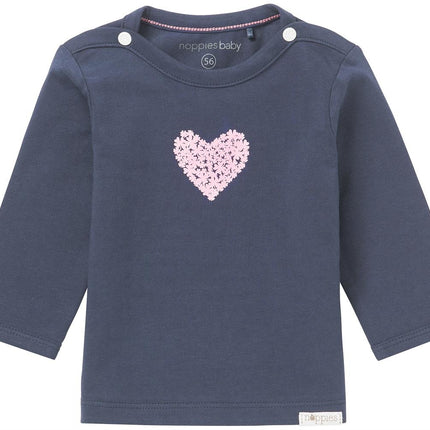 Noppies Baby-Shirt Natick Navy