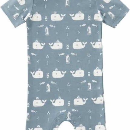 Fresk Playsuit Whale Blue Fog