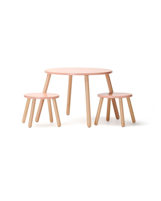 Kid's Concept Tischset mit Hockern Apricot