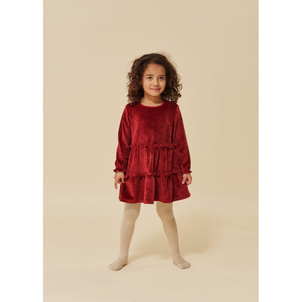 Konges Slojd Babykleid Jingle Jolly Rot