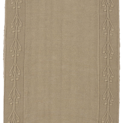 Meyco Wickelauflagenbezug Romatic Flower Taupe