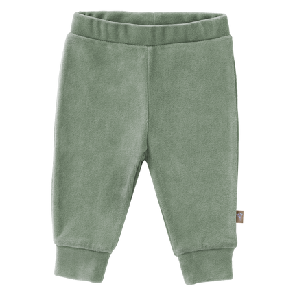 Fresk Babyhose Velours Waldgrün