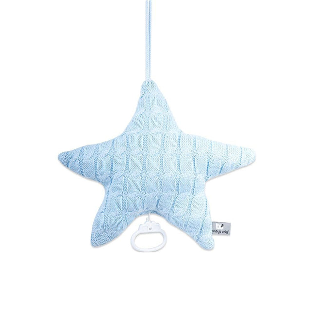 Baby's Only Notenaufhänger Baby Star Cable Babyblau