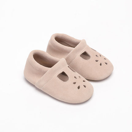 Baby Dutch Baby Schuhe Juna Beige Wildleder