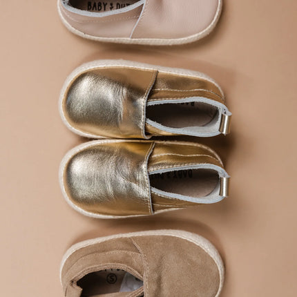 Baby Dutch Babyschuhe Lou Gold Metallic