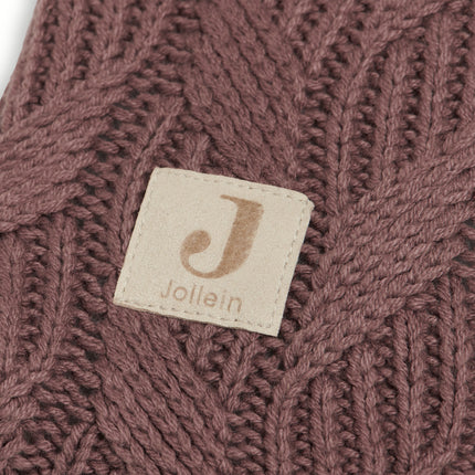 <tc>Jollein</tc> Wickelauflagenbezug Spring Knit Chestnut 75x85cm