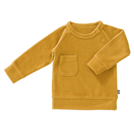 Fresk Babypullover Velours Mimosa