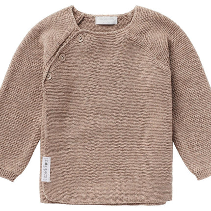 Noppies Baby Strickjacke Pino Taupe Melange