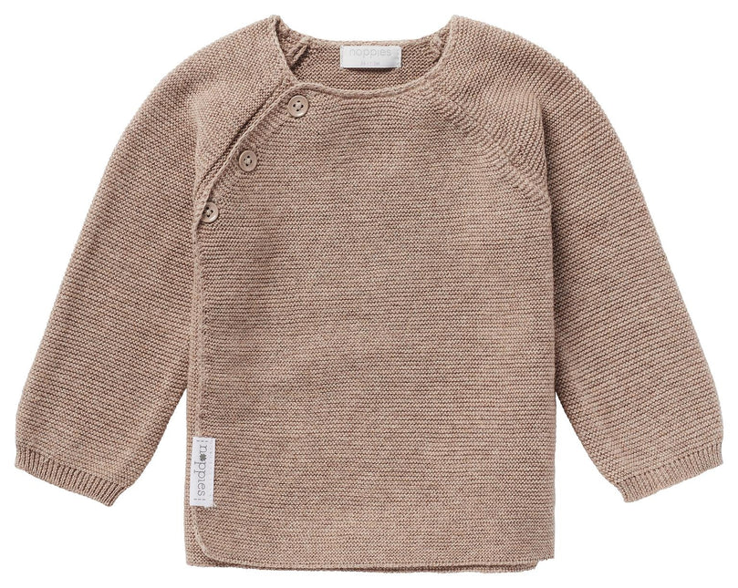 Noppies Baby Strickjacke Pino Taupe Melange