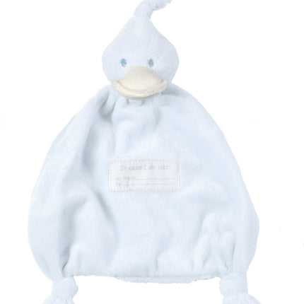 BamBam Kuscheltuch Ente Blau