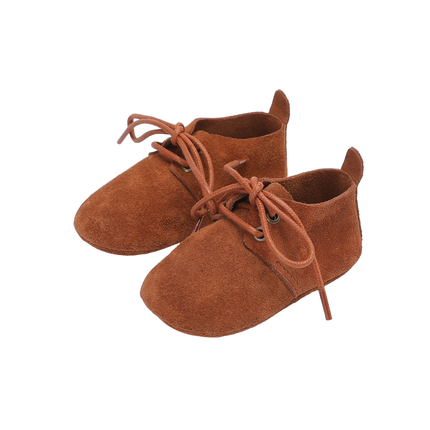 Baby Dutch Baby Schuhe Nova Camel Wildleder