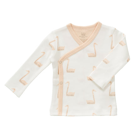 Fresk Wickel-Cardigan Swan Pale Peach