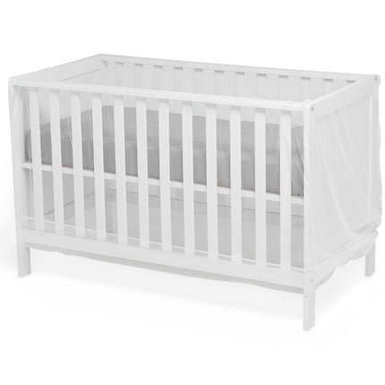 Jollein Moskitonetz für Baby-Campingbett und Kinderbett, transparent, 120 x 65 cm