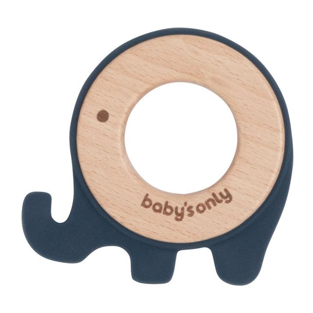 <tc>Baby's Only</tc> Beißring Elefant Vintage Blau