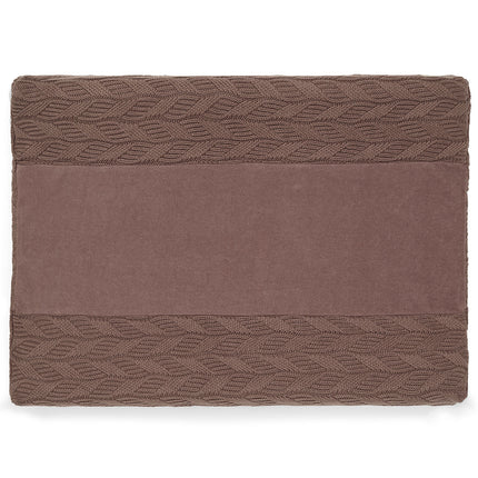 Jollein Wickelauflagenbezug Spring Knit Chestnut 50x70cm