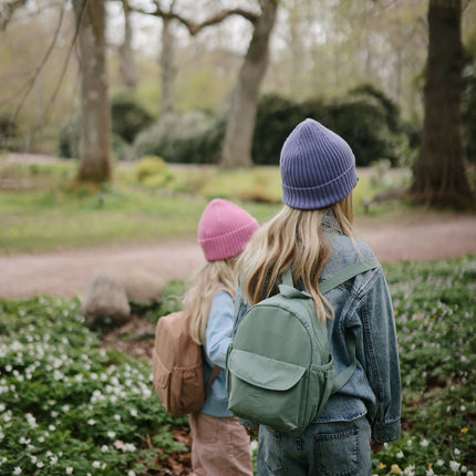 Mushie Rucksack Roman Green