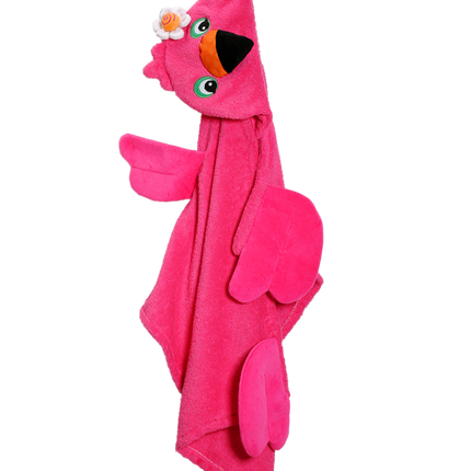 Zoocchini Badcape Baby Franny The Flamingo Cotton