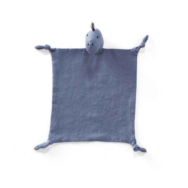 Kid's Concept Kuscheltuch Dino Blau