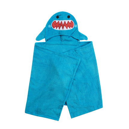 Zoocchini Badcape Baby Sherman The Shark Cotton