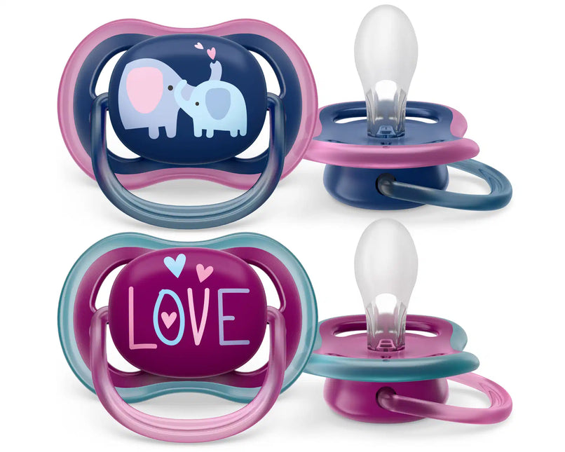 Philips Avent Schnuller +18 Monate Air Elephant/Love