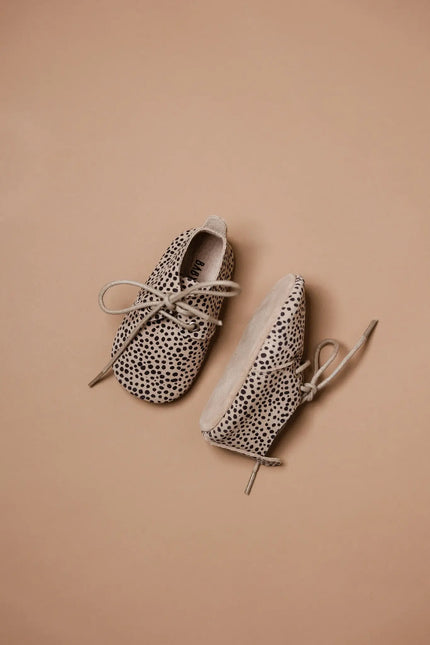 Baby Dutch Baby Schuhe Nova Speckle Wildleder