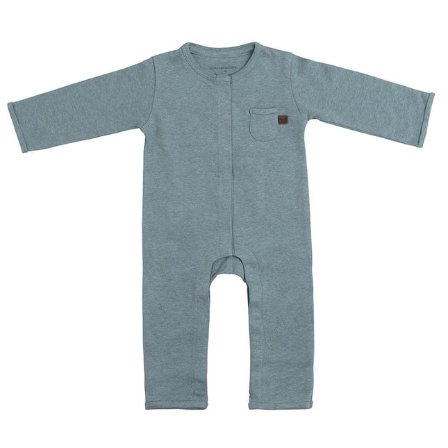 Baby's Only Playsuit Melange Stonegreen