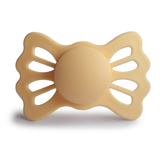 Frigg Schnuller Größe 2 Lucky Symmetrical Pale Daffodil Silicone