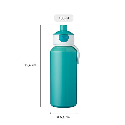 Mepal Trinkflasche Pop-Up Campus 400ml Blau