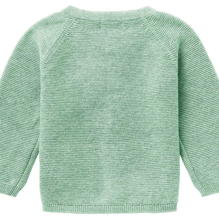 Noppies Baby Strickjacke Naga Grau Mint