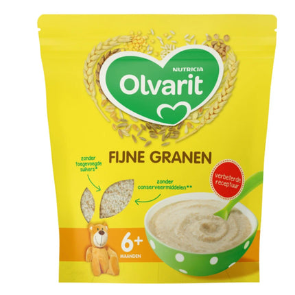 Olvarit Babynahrung Feines Müsli 6+ Monate