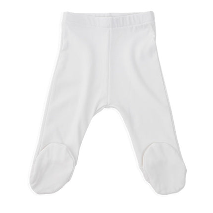 <tc>Bamboom</tc> Baby-Hose mit Füßen 1M Weiß