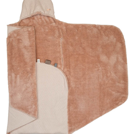 Snoozebaby Wickeldecke Baby Trendy Wrapping Milky Rust 90x110cm