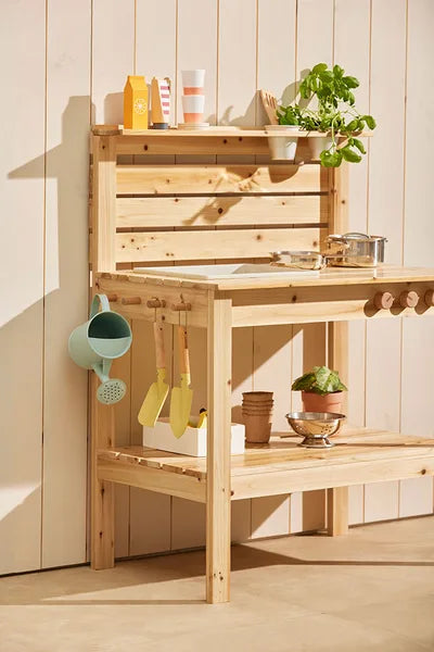 Kid's Concept Kochgeschirr-Set Kid'S Hub Edelstahl 6-teilig