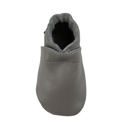 Baby Dutch Babyschuhe, schlichtes Grau