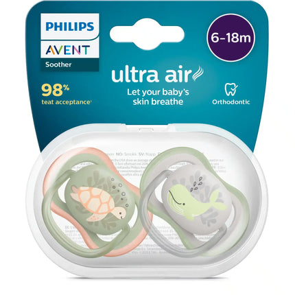 Philips Avent Schnuller +6 Monate Lufttiere Mix