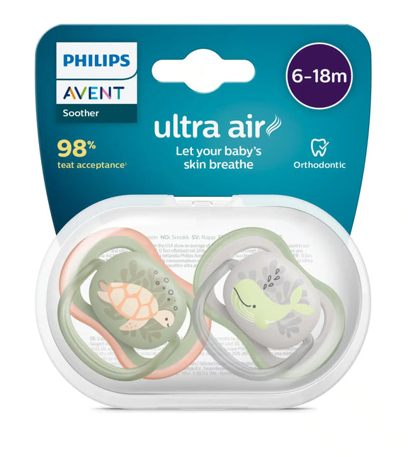 Philips Avent Schnuller +6 Monate Lufttiere Mix