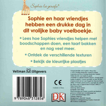 Sophie de Giraf Baby Book Feeling Book: Ein Tag mit Sophie