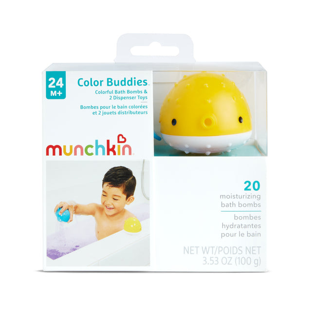 Munchkin Badespielzeug Color Buddies mit Brausetabletten