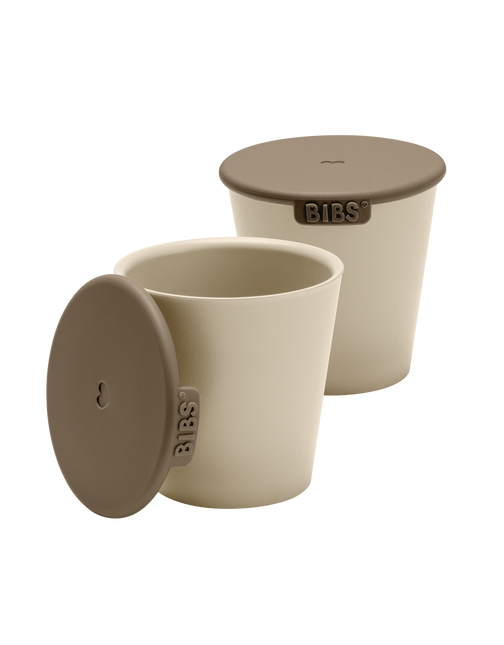 BIBS Baby Cup Set Vanille 2-teilig