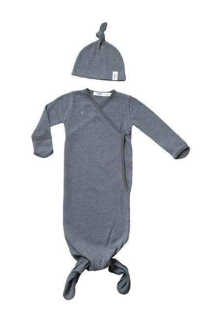 <tc>Snoozebaby</tc> Schlafsack Baby Cocon Incl Hat Storm Grey 60cm