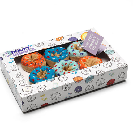 Dooky Babysocken Donut Blaubeere Orange 3 Paar