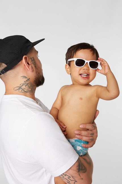 Dooky Baby Sonnenbrille Santorini 6-36 Monate Weiß