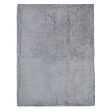 Jollein Bettdecke Basic Knit Stone Grey/Fleece 100x150cm