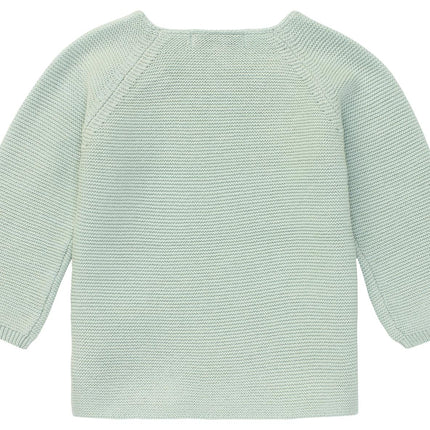 Noppies Baby Strickjacke Pino Grau Mint Melange