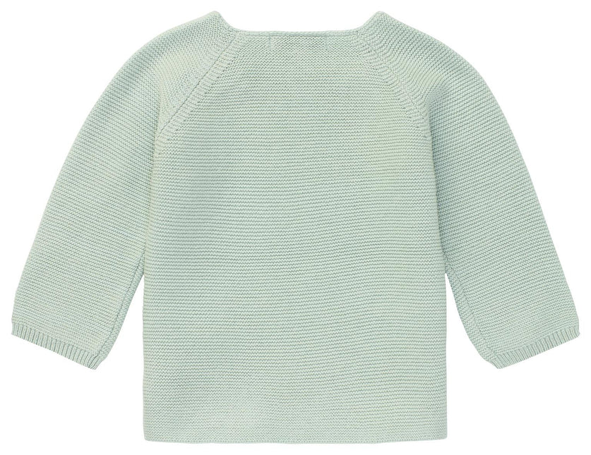 Noppies Baby Strickjacke Pino Grau Mint Melange