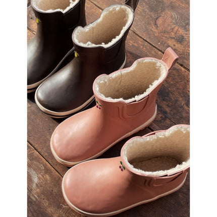 Konges Slojd Regenstiefel Lemon Lowchocolate Brown