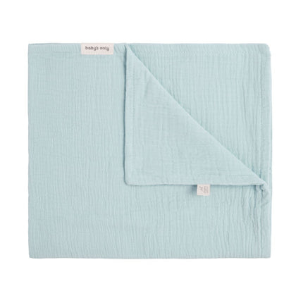 <tc>Baby's Only</tc> Wiegendecke Fresh Misty Blue 70x95cm