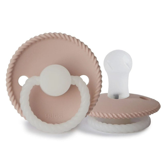 <tc>Frigg</tc> <tc>Schnuller</tc> Größe 1 Rope Night Blush Silicone